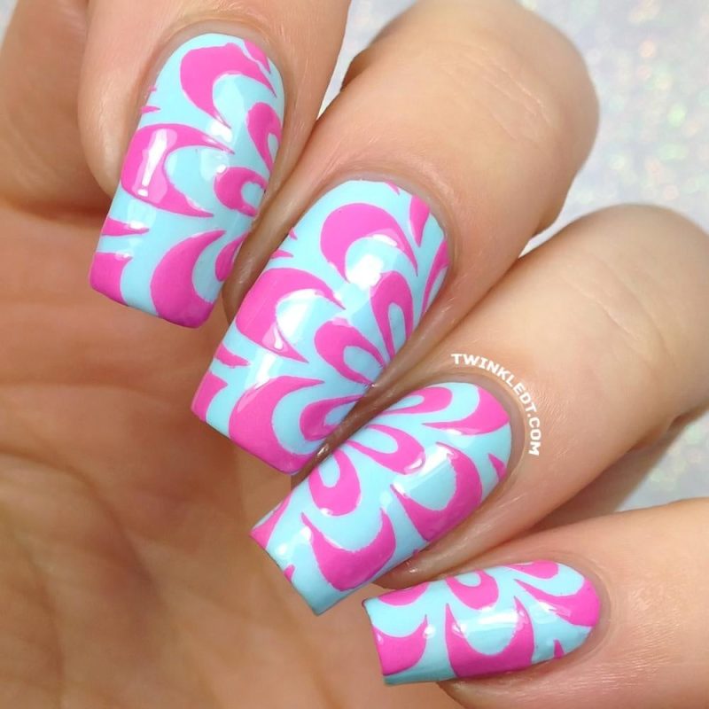 FloralWatermarble